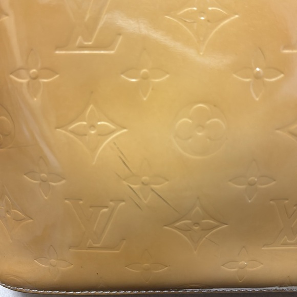 LOUIS VUITTON Vernis Houston Yellow/Gold Bag - Picture 11 of 16